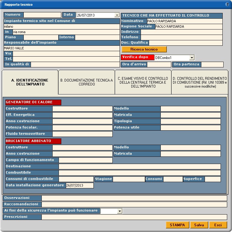 Software per centri di assistenza tecnica, software gestione